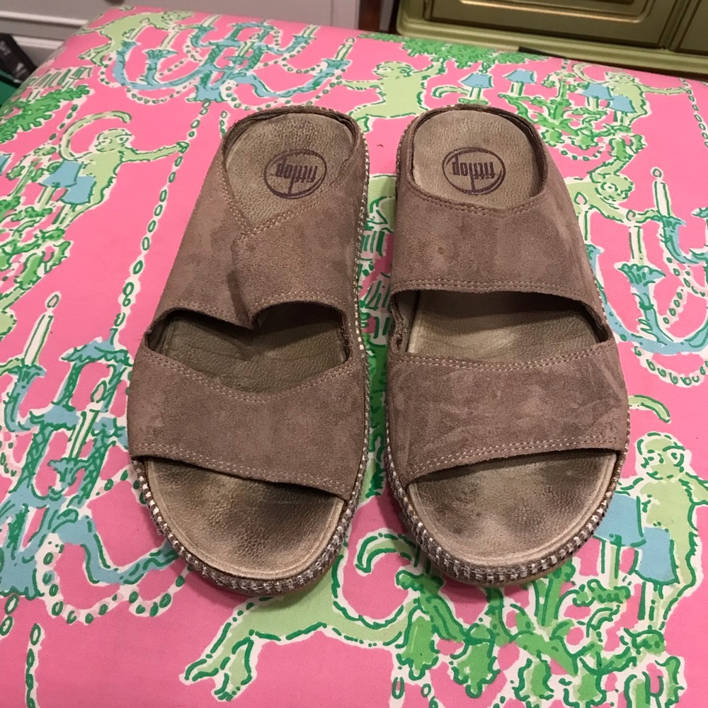 FitFlop tan sandals size 7 - Picture 2 of 7